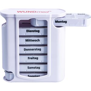 Produktbild für Tablettenbox WUNDmed Tower, 7 Tage