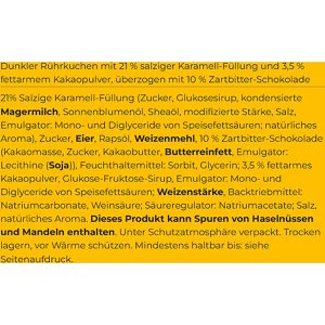 Produktbild für Kuchen Mövenpick Choco Salted Caramel, mit Füllung &amp; Glasur