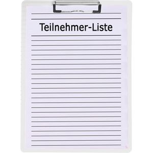Produktbild für Klemmbrett Foldersys 80002-04, A4