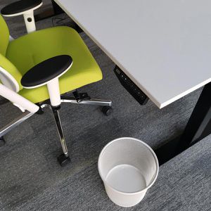 Produktbild für Papierkorb Leviatan 110062, weiß