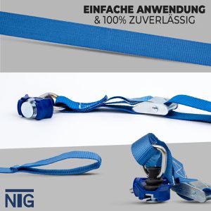 Produktbild für Spanngurt NTG mit Airline-Fitting &amp; Klemmschloss