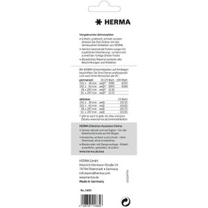 Produktbild für Jahreszahlen Herma 1685, Aufkleber