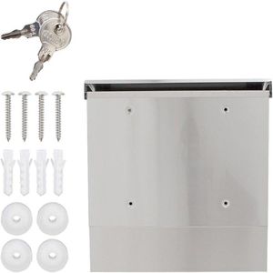 Produktbild für Briefkasten Rottner T06330, Expo Inox, silber, aus Edelstahl