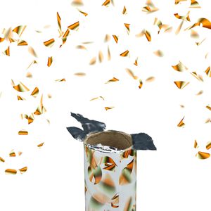 Produktbild für Konfetti Relaxdays 10020853, Party-Popper, aus Folie