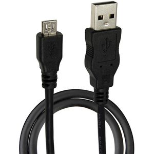 Produktbild für Ladekabel LogiLink CU0034, schwarz, 1,8m