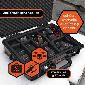 Produktbild für Transportkoffer YPC Xplorer Case XL abschließbar, Kunststoff