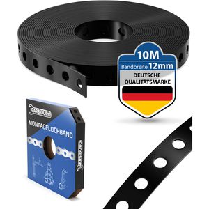Produktbild für Lochband Garsiduro MLB-PVC-12mm, kunststoffummantelt