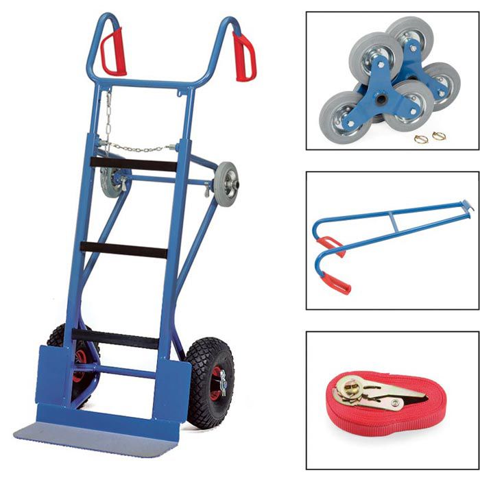 Fetra Schubkarre 1-Achse – 200 Kg Tragkraft, 795x445 Mm Ladefläche, 260 Mm Luftreifen, Spritzwasserdicht, RAL 5007