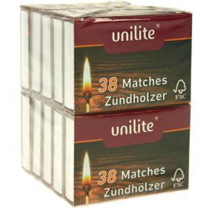 Produktbild für Streichhölzer Unilite 4,3 cm