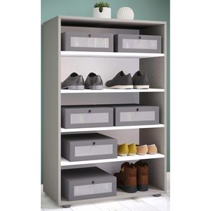 Produktbild für Schuhregal VCM Lona XL, aus Holz