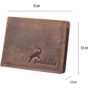 Produktbild für Portemonnaie Hodalump Xare, braun, aus Echt Leder