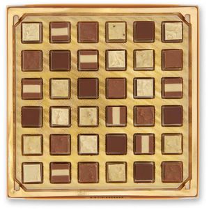 Produktbild für Pralinen Lindt Mini Pralinen Schicht-Nougat, 36 Stück