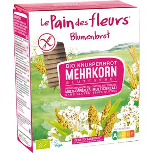 Knusperbrot Le-Pain-des-Fleurs Blumenbrot Mehrkorn, Bio