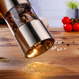 Produktbild für Gewürzmühle Böttcher-AG mit Licht, Höhe 22,5 cm