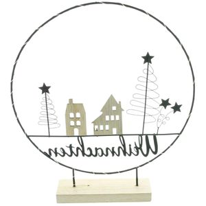 Produktbild für Weihnachtsdeko Frank-Flechtwaren 770694, LED-Ringdeko