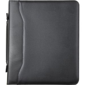 Produktbild für Schreibmappe Alassio 30075, Arezzo I schwarz, Echt Leder