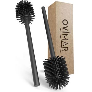 WC-Bürste ovimar Ersatzbürste Lindoya, schwarz