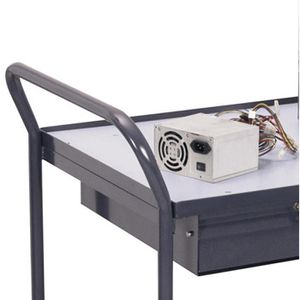 Produktbild für Tischwagen VARIOfit sw-600.959, ESD, Metall &amp; Holz