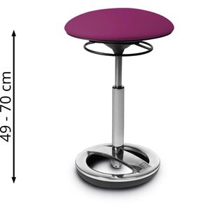 Produktbild für Fitness-Hocker Topstar Sitness High Bob, SU59 S07