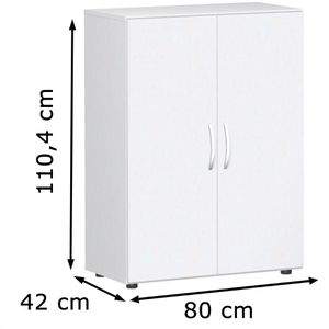 Produktbild für Aktenschrank Geramöbel Flex, aus Holz