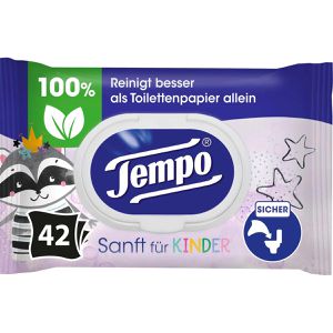 Toilettenpapier Tempo Sanft für Kinder