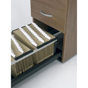 Produktbild für Rollcontainer Geramöbel Flex, aus Holz, lichtgrau