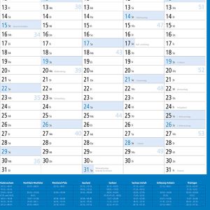 Produktbild für Plakatkalender Herlitz 400208028, Wandplaner, Jahr 2027