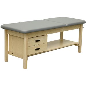 Produktbild für Behandlungsliege Teqler T170754, aus Holz, anthrazit