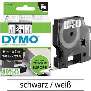 Produktbild für Schriftband Dymo 40913, D1, S0720680, Breite 9 mm