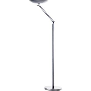 Unilux Stehlampe Varialux LED silber, – lm, 196 dimmbar, Höhe Gelenkarm, Böttcher Deckenfluter, cm AG 2200