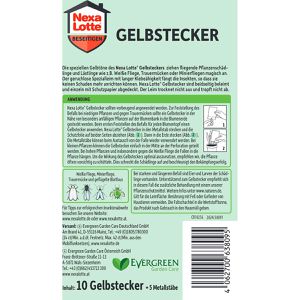 Produktbild für Gelbtafeln Nexa-Lotte Gelbstecker, Set, zum Hängen und Stecken