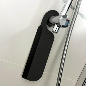 Produktbild für Duschabzieher Spirella ABS SKATE, aus Kunststoff, schwarz