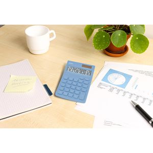 Produktbild für Taschenrechner DESQ New Generation Compact 3010016, hellblau