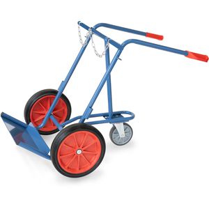 Produktbild für Sackkarre Fetra Stahlflaschenkarre 51021, Stützrad