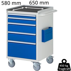 Produktbild für Werkstattwagen Rau Serie 7000, Tragkraft 450 kg