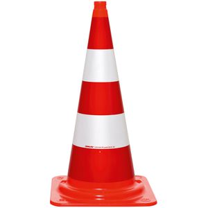 Leitkegel Moravia Morion EU, rot/weiß, Höhe 75cm