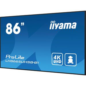 Produktbild für Digital-Signage Iiyama ProLite LH8665UHSB-B1, 86 Zoll