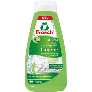 Spülmaschinengel Frosch Spül-Gel, All-in-1, Limone