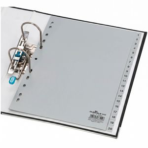 Produktbild für Register Durable 6522-10, A4, 1-20