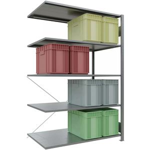 Produktbild für Anbauregal Schulte 12785-130, 5 Metallböden