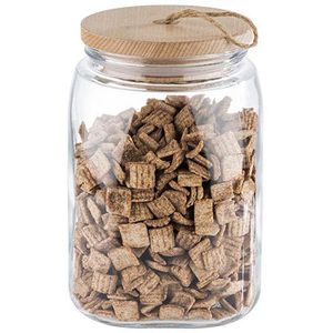 Vorratsglas APS Woody 82257, mit Holzdeckel