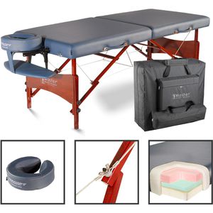 Produktbild für Massageliege Master-Massage NewPort, aus Holz, mit Armauflage