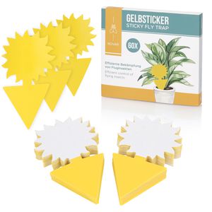 Gelbtafeln Rovar Gelbsticker, 8 x 13 cm, zum Stecken