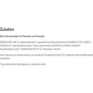 Produktbild für Müsliriegel foodloose Salty Cara, BIO