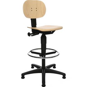 Arbeitsstuhl Topstar Tec 11 Counter, buche