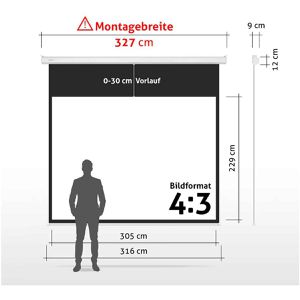 Produktbild für Beamer-Leinwand ESMART Professional MIMOTO