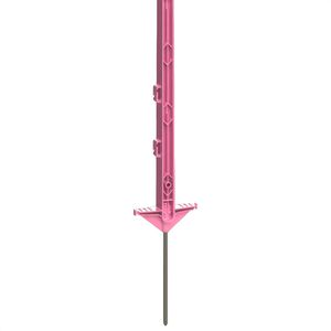 Produktbild für Weidezaunpfähle AKO 4434938, aus Kunststoff, pink, 156 cm