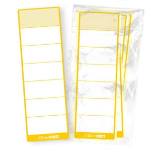 Rückenschilder itenga 33105855, gelb