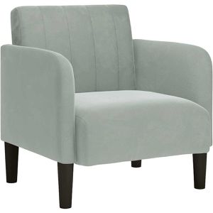 Produktbild für Loungesessel vidaXL 4100578, hellgrau