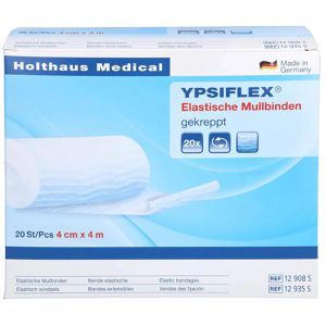 Produktbild für Mullbinden Holthaus Ypsiflex, 4 cm x 4 m